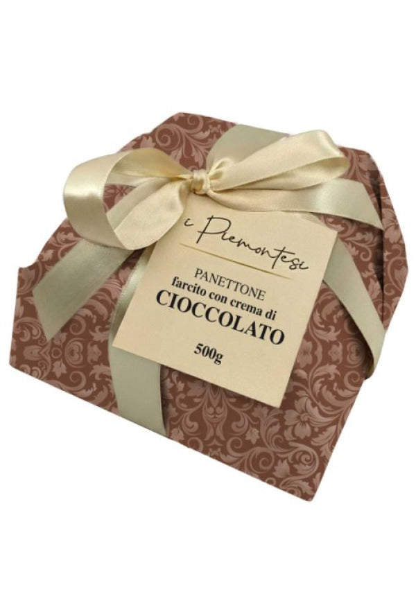 Panettone Artigianale Crema di Cioccolato 500 gr.