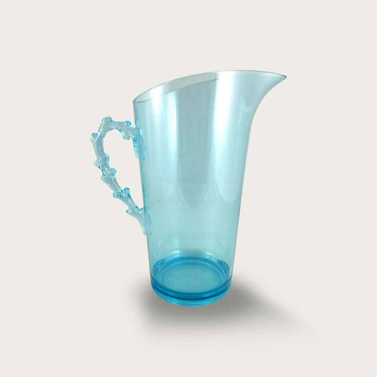 Krug aus Kristall-Acryl-Kunststoff Coralrot