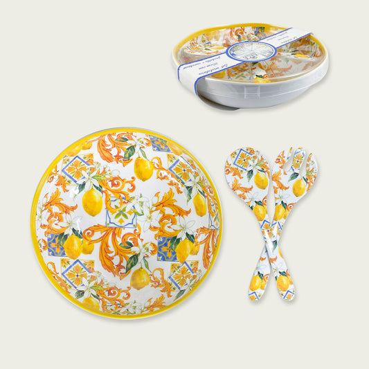 Salatschüssel AMALFI LEMON
