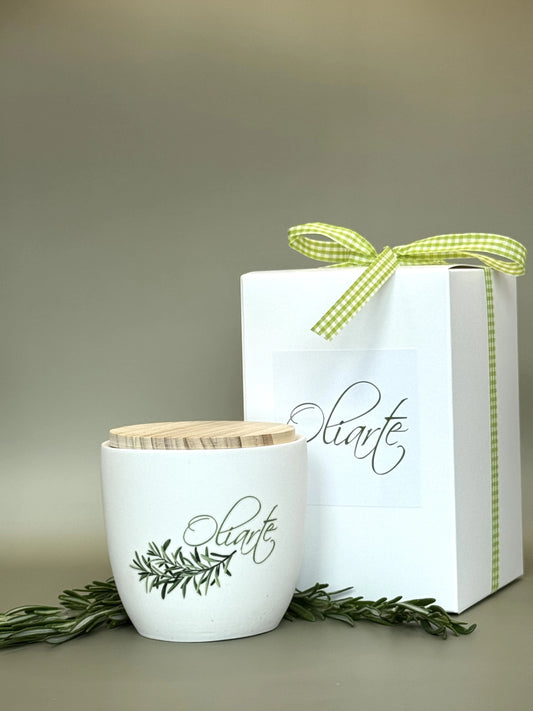 BIO Soja Wachskerze ROSMARINO