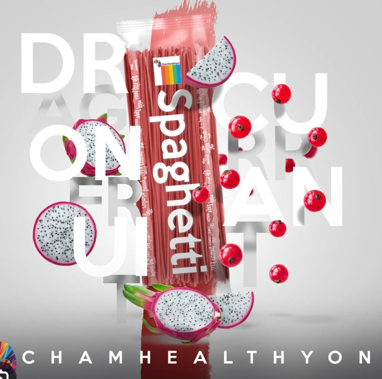 Spaghetti Drachenfrucht & Johannisbeere CHAMHEALTHYON
