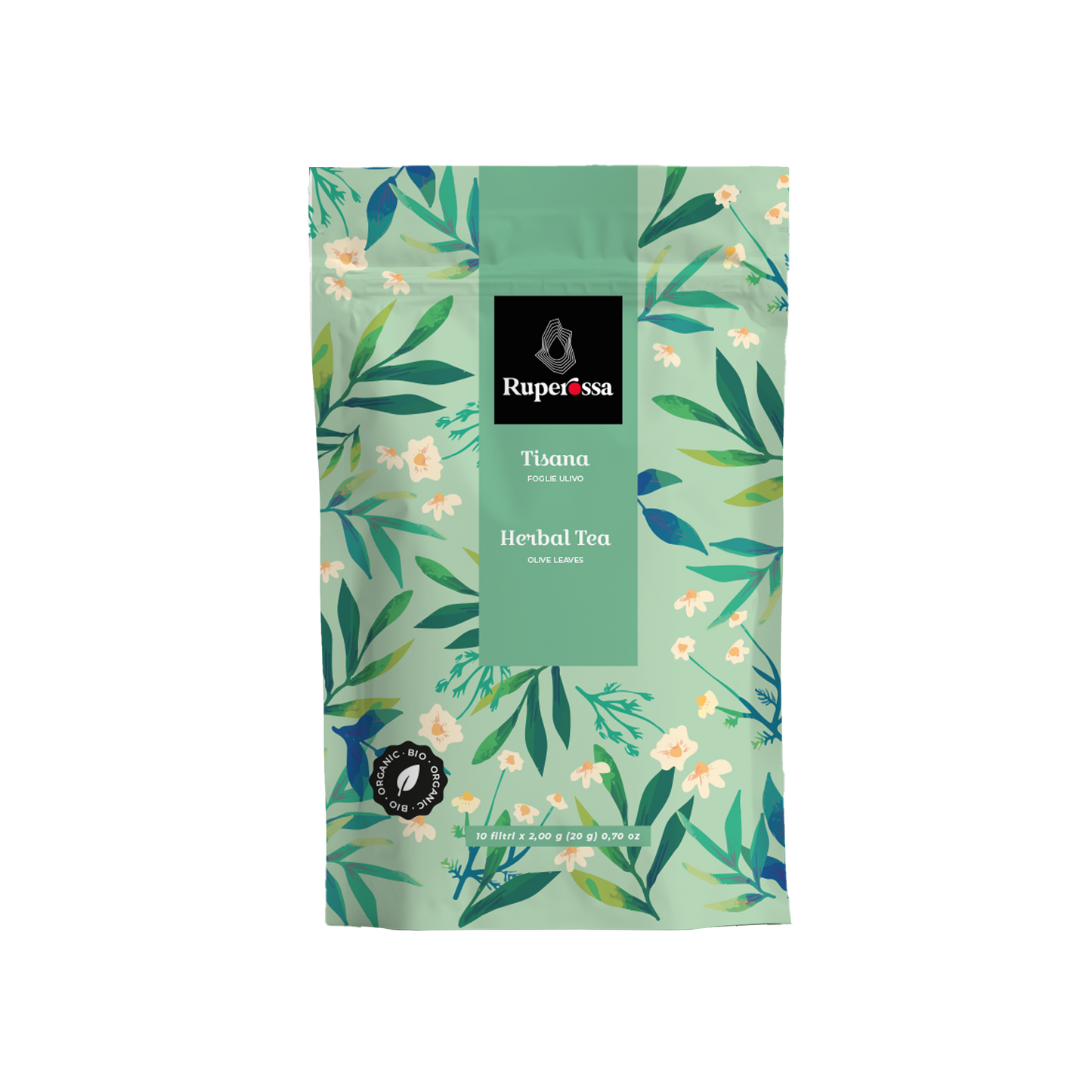 Kräutertee Ruperossa mit Olivenblätter