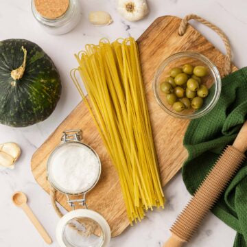Linguine alle Olive verdi "Terre dei Trulli"