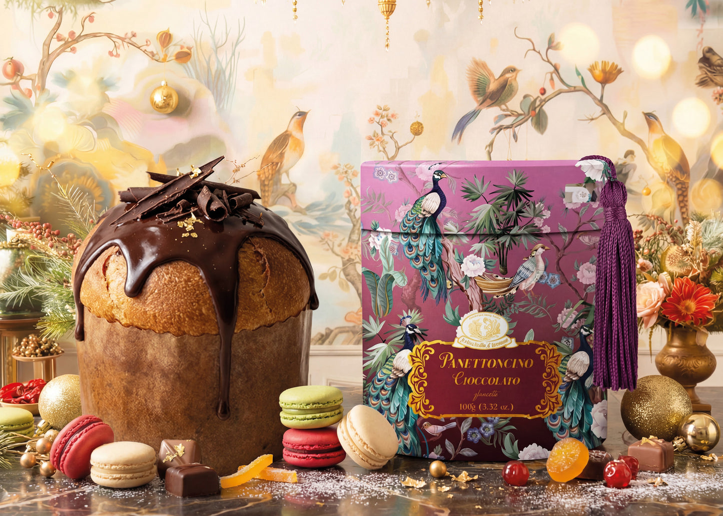 Panettoncino Glassa Cioccolato