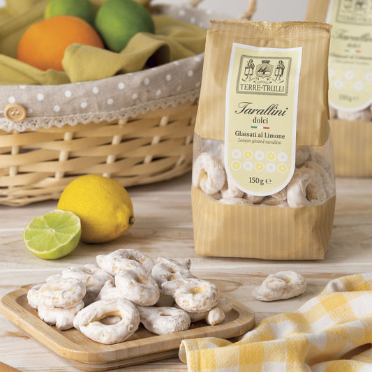 Süsse Tarallini mit Zuckerglasur LIMONE