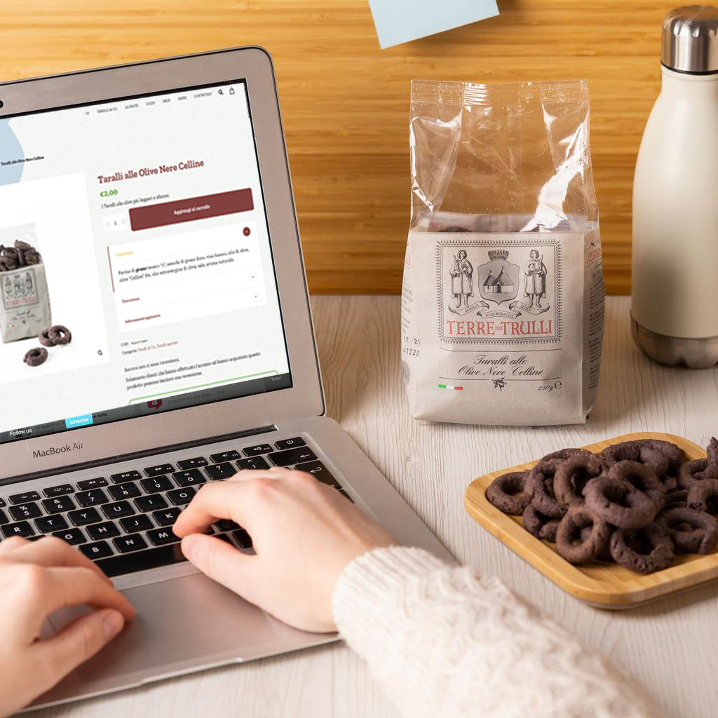 Taralli Olive nere "Terre dei Trulli"