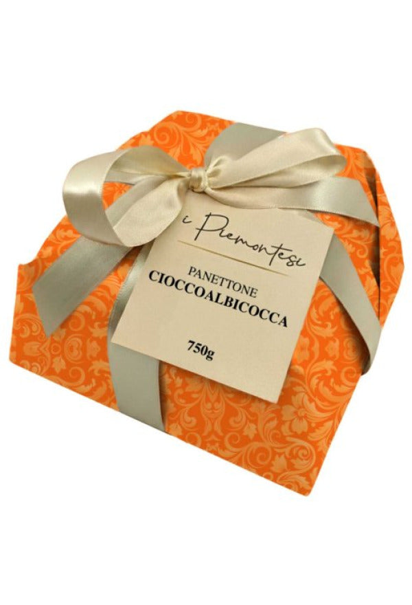 Panettone Artigianale mit Aprikosen und Schokostücke
