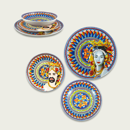 Tellerset Caltagirone