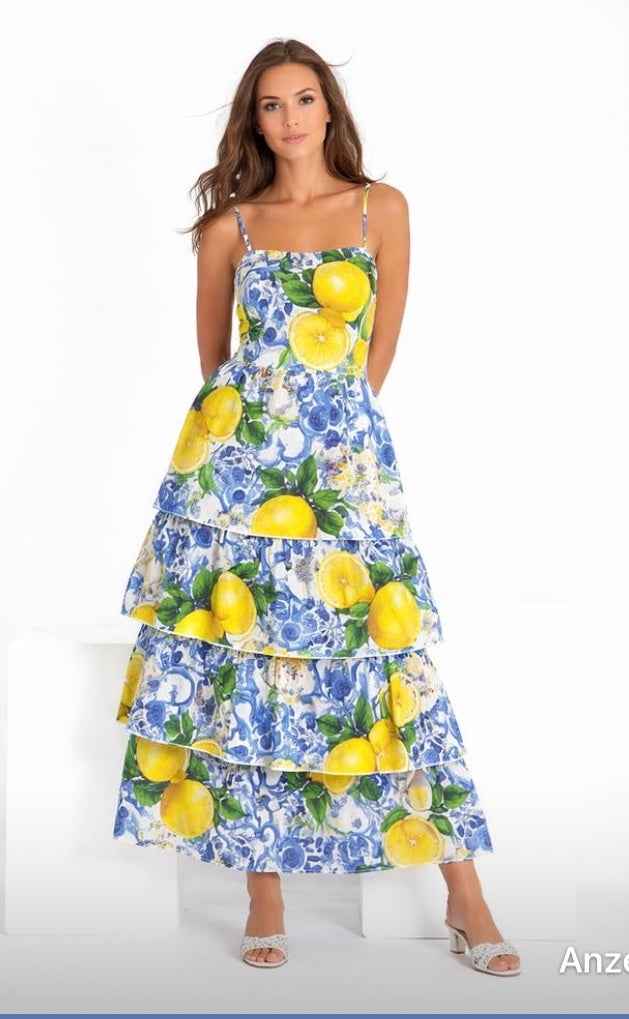Leinenkleid LUANA Ravello Limoni "Luisa Positano"