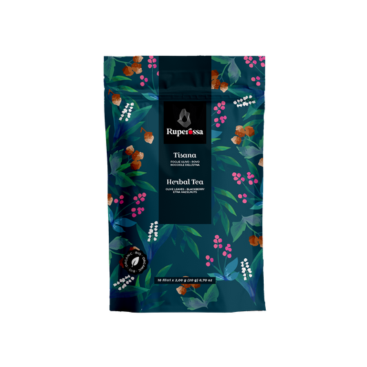 Kräutertee Ruperossa mit Olivenblätter, Brombeeren & Haselnüsse