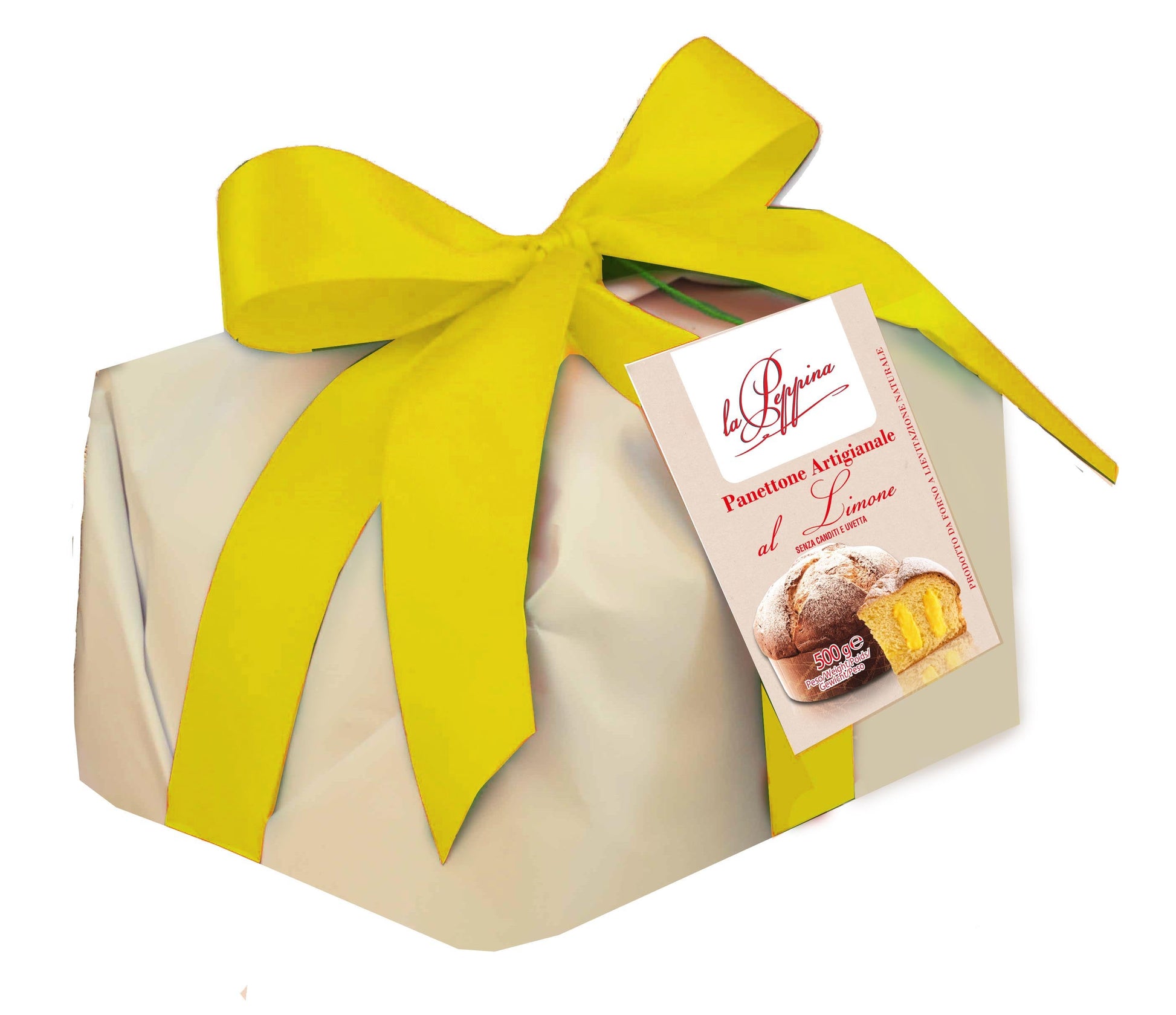 11080 Panettone Artigianale farcito al LIMONE 500g