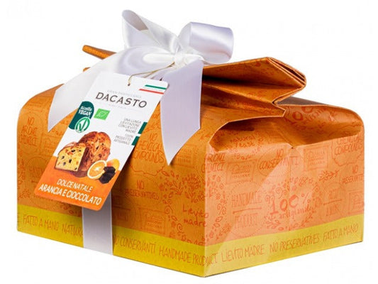 Panettone Arancia & Cioccolato VEGAN BIO Dacasto