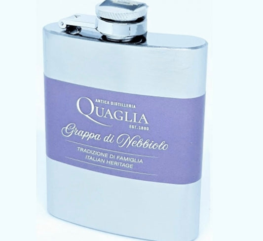 Grappa di Nebbiolo bianca Feldflasche