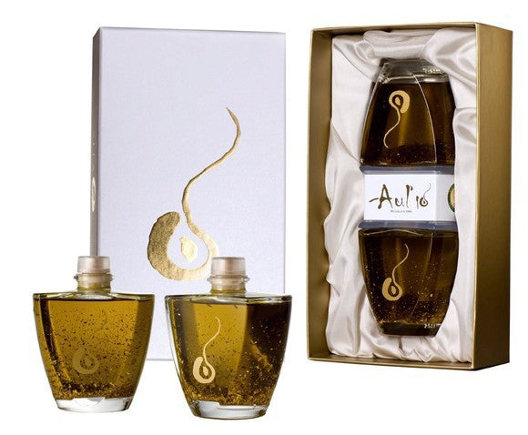 Olivenöl mit Goldflocken- AUL'IO